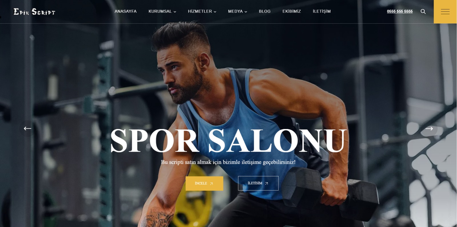 Spor Salonu Scripti V1